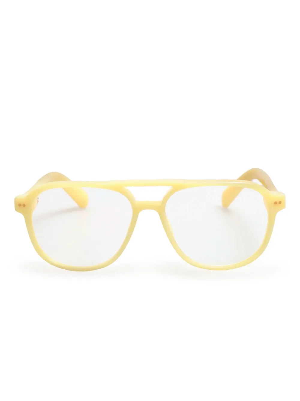 

Очки-пилоты JACQUEMUS, желтый