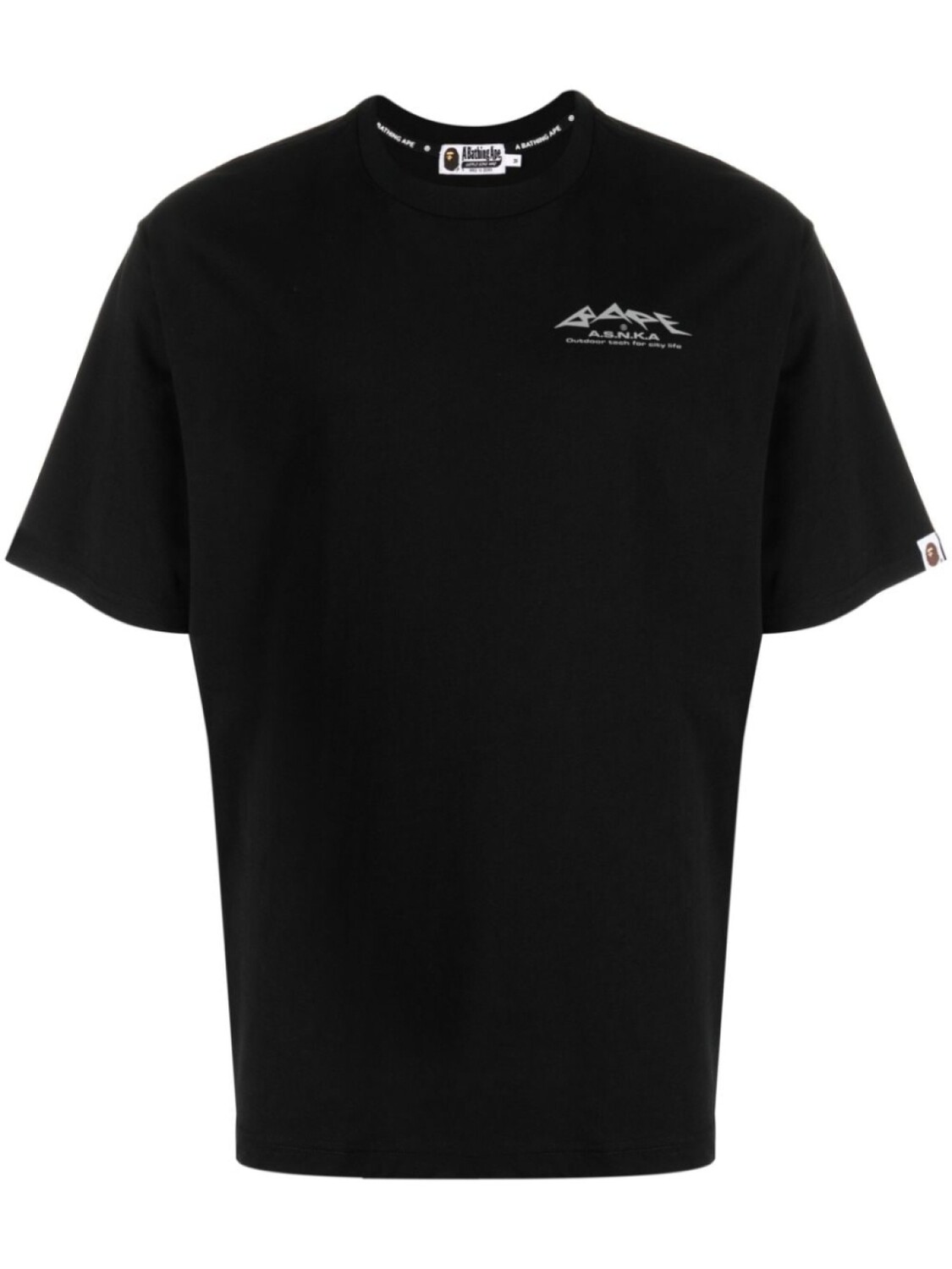 

Футболка Reflector A BATHING APE, черный