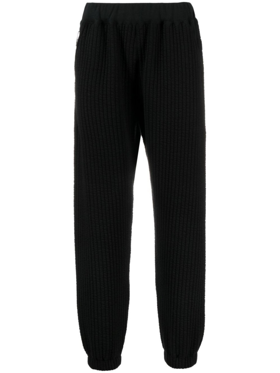 

White Mountaineering спортивные брюки из смесового хлопка, черный