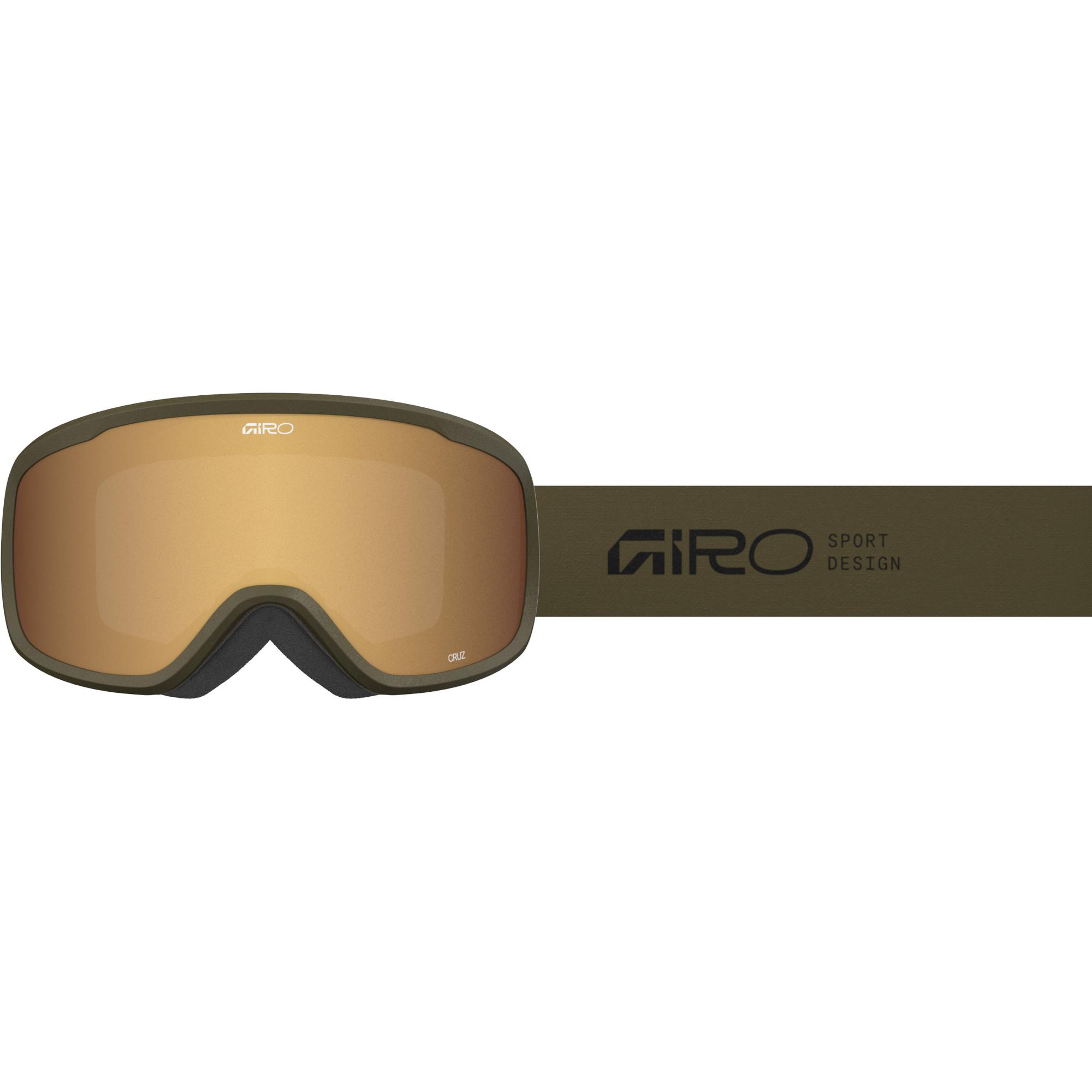 

Снежные очки Cruze Giro, Olive Green Stacked/Amber Gold