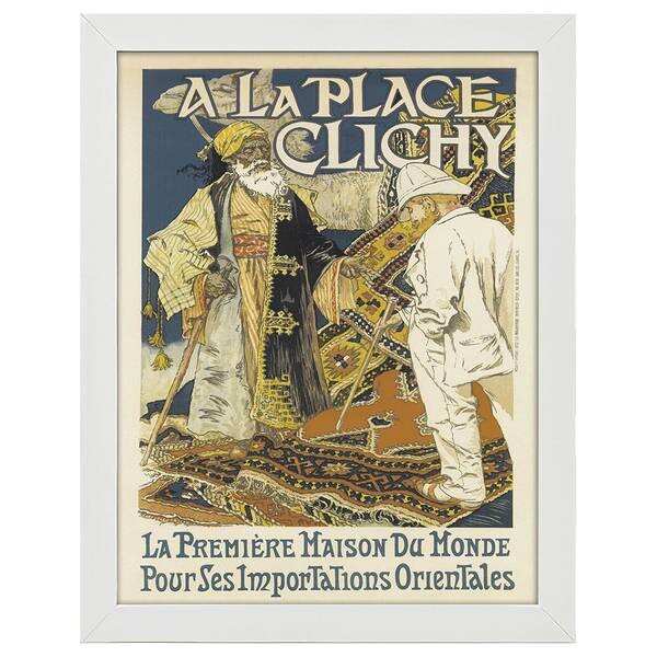 

Рамка для фотографий LegendArte Poster A la Place Clichy, белый