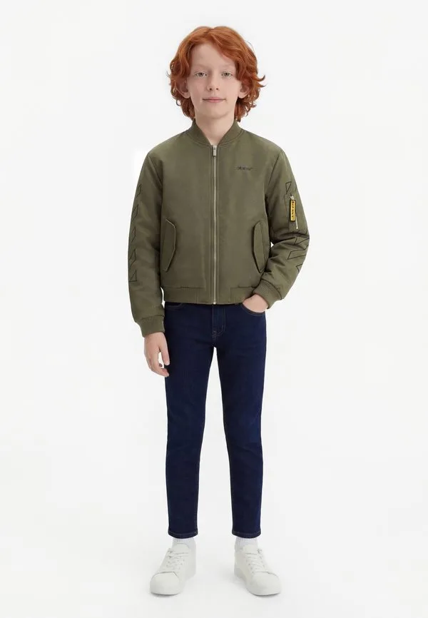 Бомбер в книжном стиле Off-White, Martini Olive