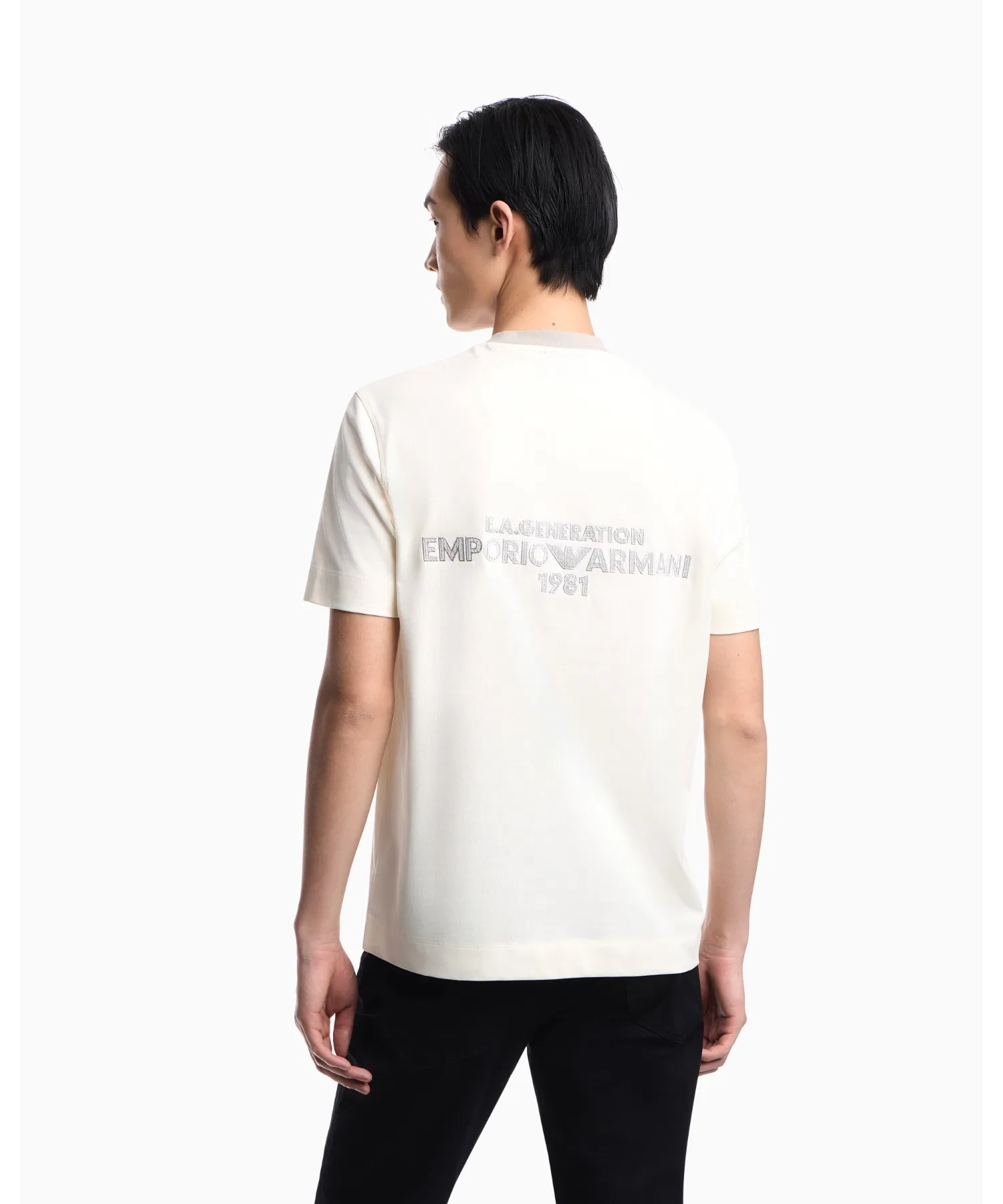 Мужская футболка EMPORIO ARMANI CROSS — фото 3