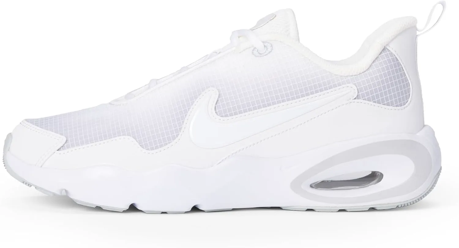 Кроссовки Nike Unisex Air Max Nova для детей - мальчиков, девочек, малышей и грудничков, белый/платиновый