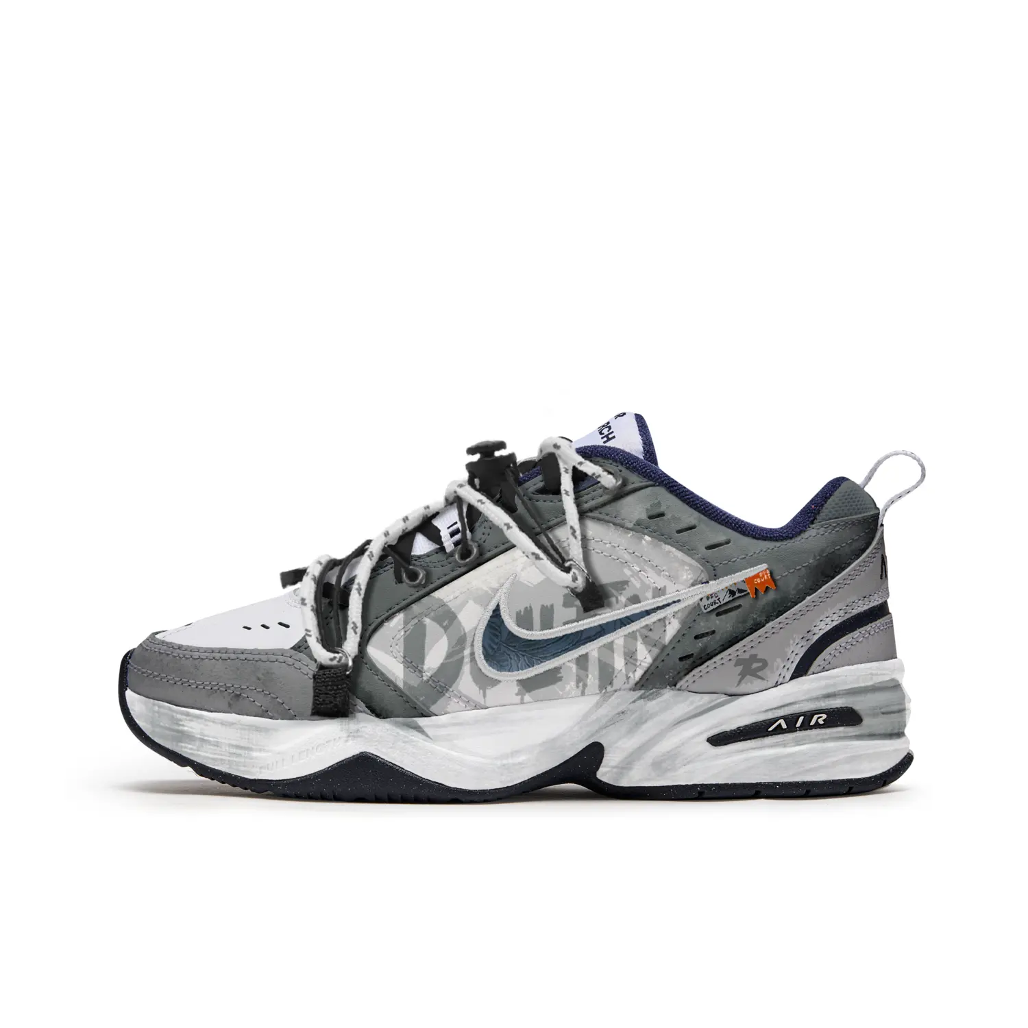 

Кроссовки Air Monarch 4 Chunky унисекс с низким верхом серый Nike