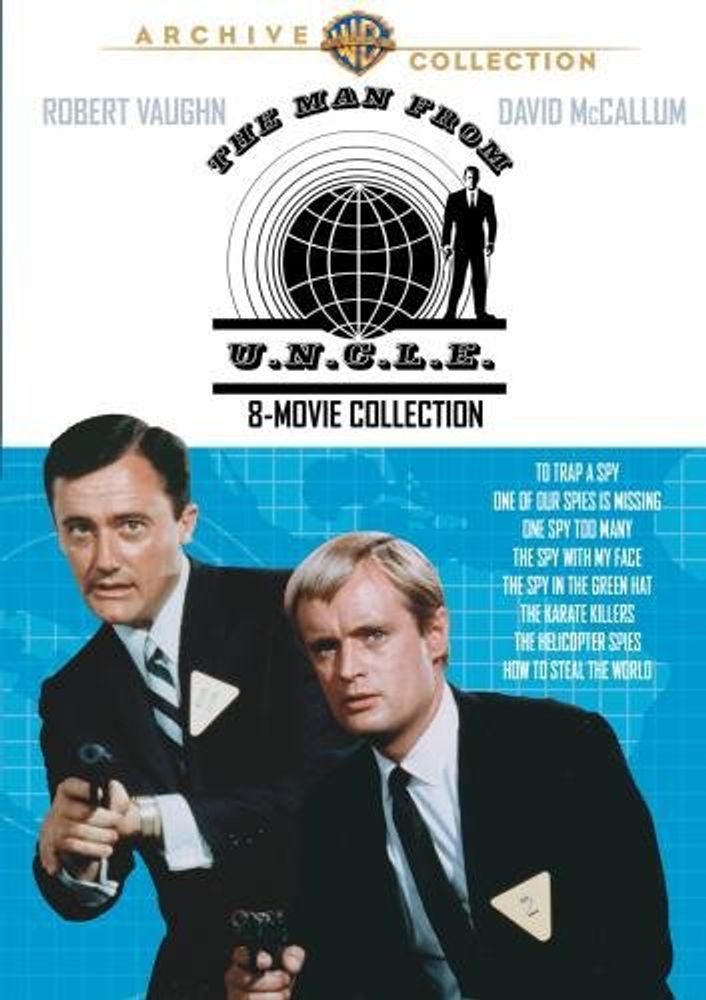 

Диск DVD The Man From U.N.C.L.E. 8-Movie Collection