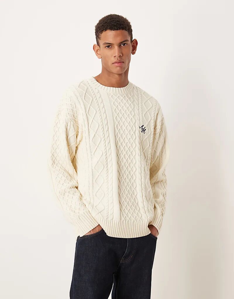 

Вязаный джемпер Alma De Ace Lucia в оттенке белого