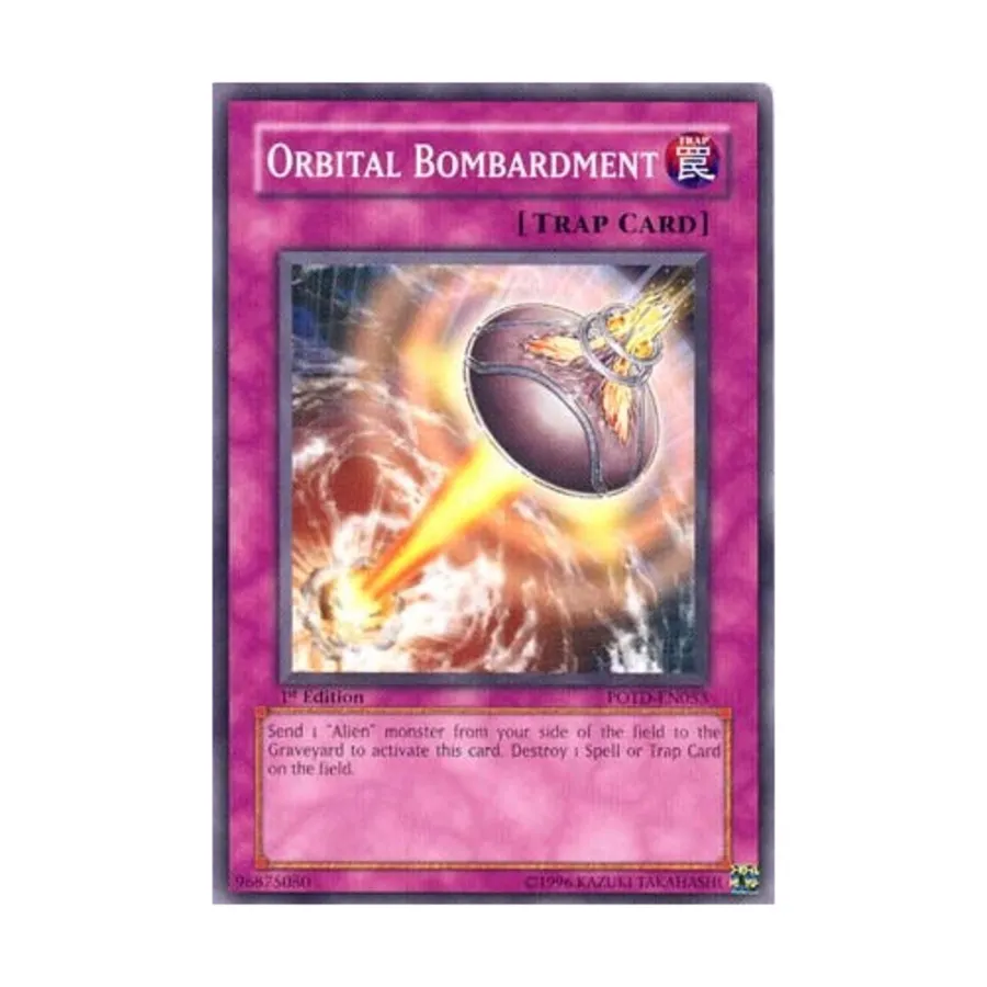 

CCG Орбитальная бомбардировка (обычная), Yu-Gi-Oh - Power of the Duelist - Singles