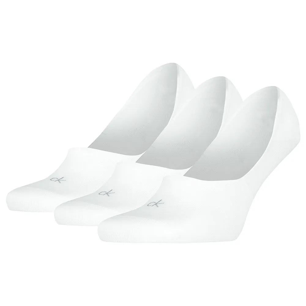

Носки 3 шт Calvin Klein 701234367 no show, белый