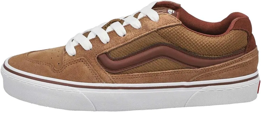 Кроссовки Vans Caldrone Unisex Canvas Suede Lace-Up Brown Tobacco
