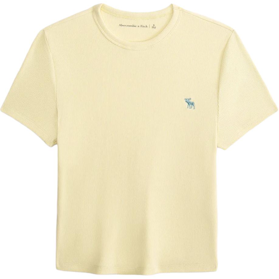 

Abercrombie＆Fitch Футболка женская yellow, Желтый, Abercrombie＆Fitch Футболка женская yellow