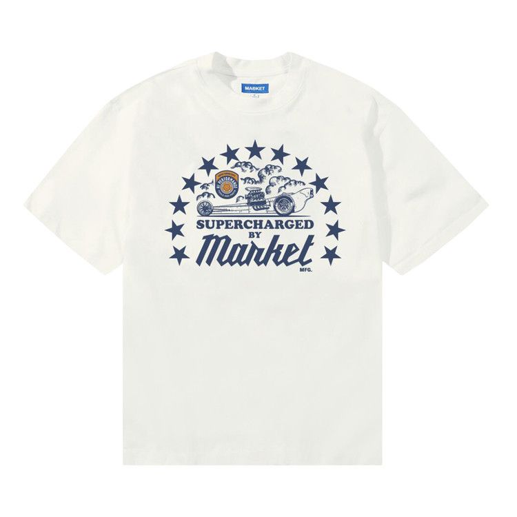 

Футболка Market Supercharged T-Shirt, Unbleached Cotton