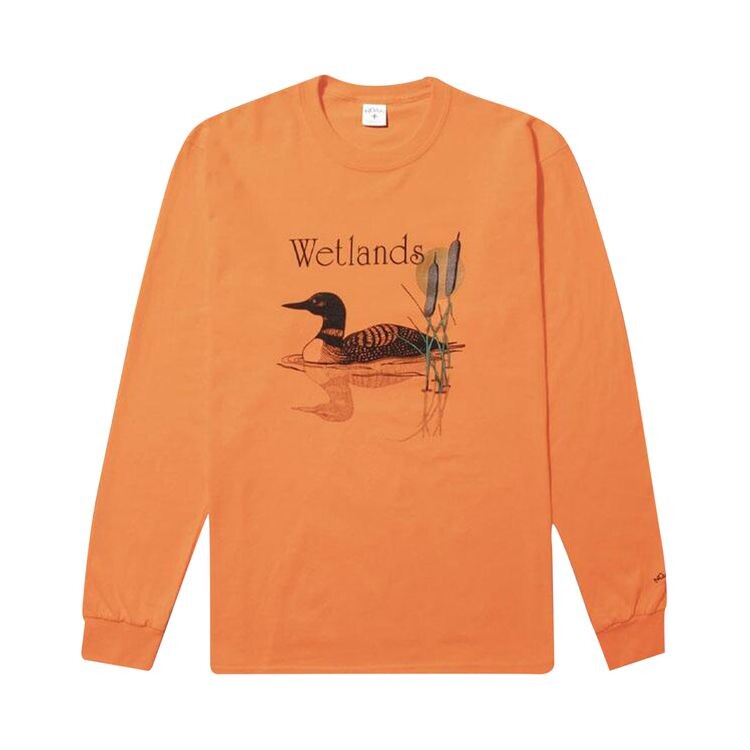 

Футболка Noah Wetlands Long-Sleeve T-Shirt Orange, оранжевый