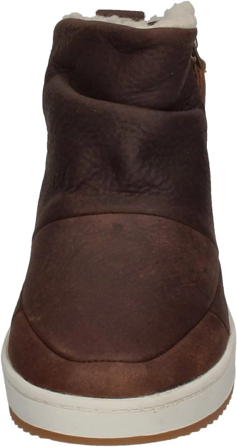 Ботинки Hub Ridge L30 Merlins Leather Dark Brown Off White Dark Gum, Cognac Off White Dark Gum — фото 3