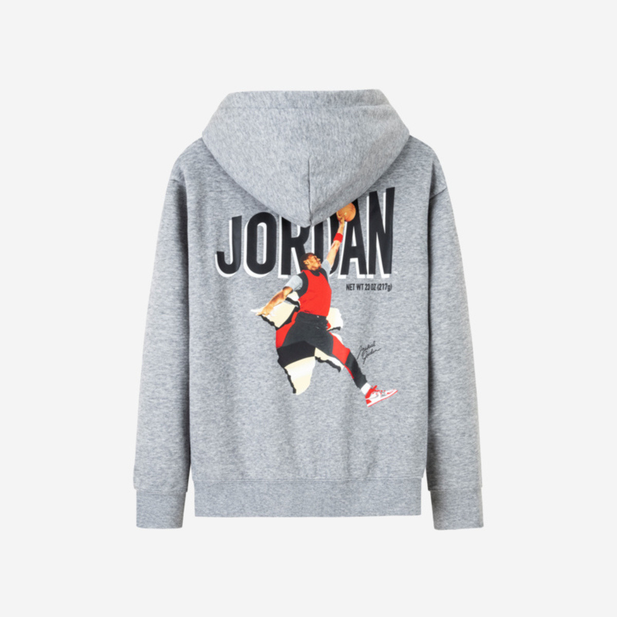 Nike Свитшот Shopping Bag Stratum Gray для детей 3-7 лет — фото 4