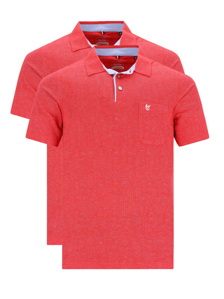 

Поло hajo Stay Fresh, цвет lava