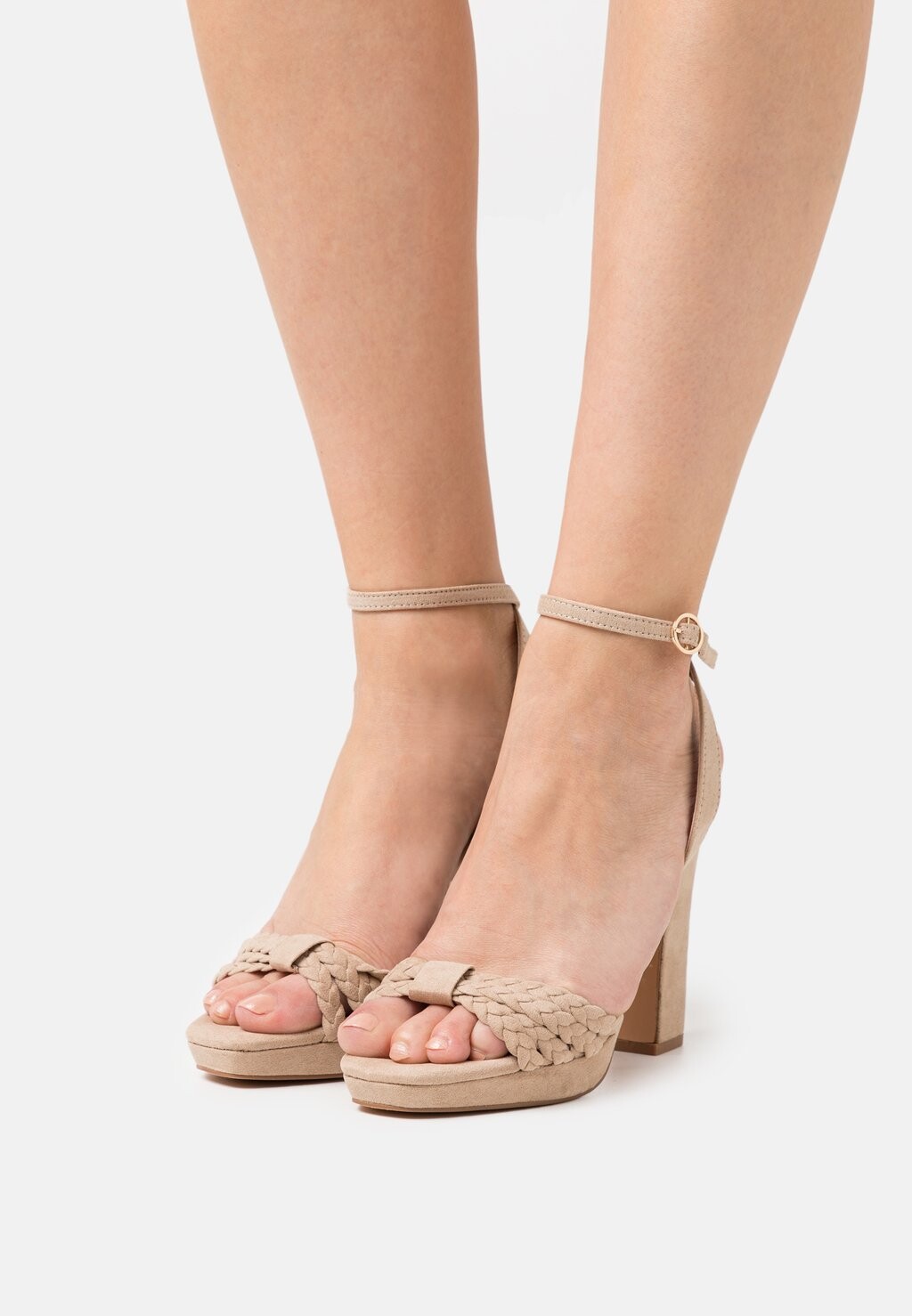 

Босоножки на высоком каблуке Anna Field, коньяк