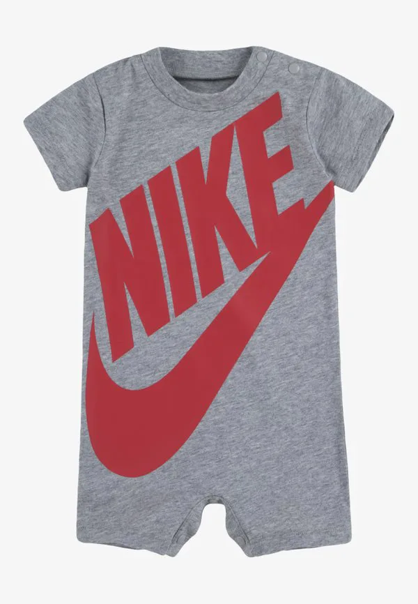 Комбинезон-Ромпер унисекс futura Nike Sportswear, Dark Grey Heather/Red