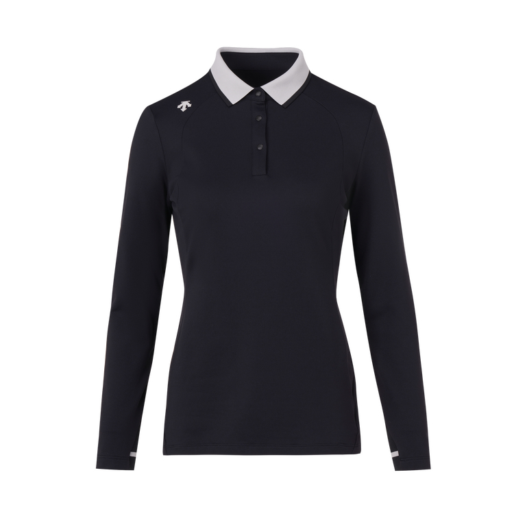 

Футболка поло для гольфа женская DESCENTE, черный