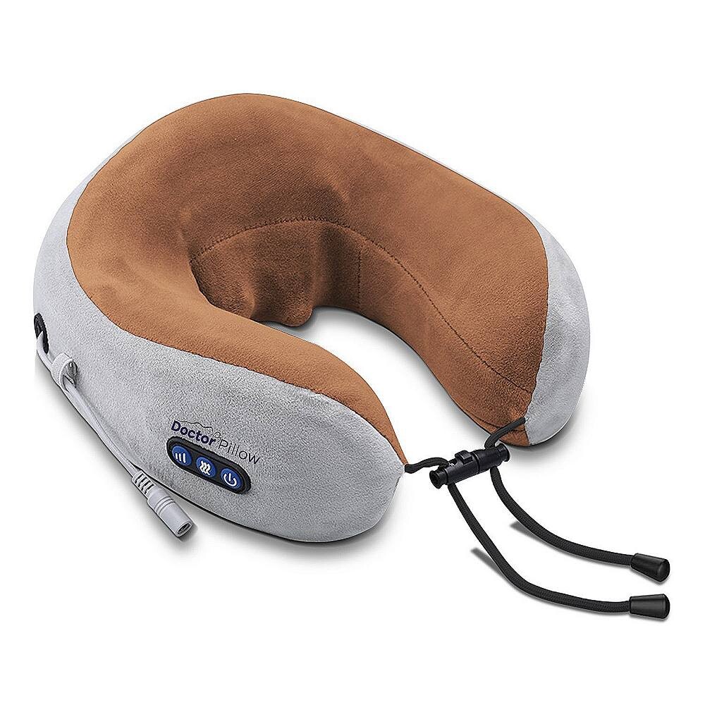 

Подушка-массажер для шеи Dr. Pillow Thera Doctor Pillow, коричневый