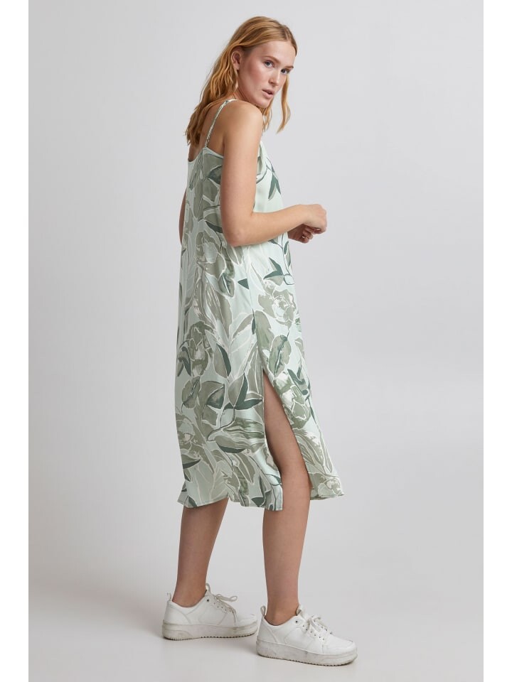

Короткое платье b.young Maxikleid BYMMJOELLA SLIP DRESS 2 -20811227 Sommerkleid mit Muster, зеленый