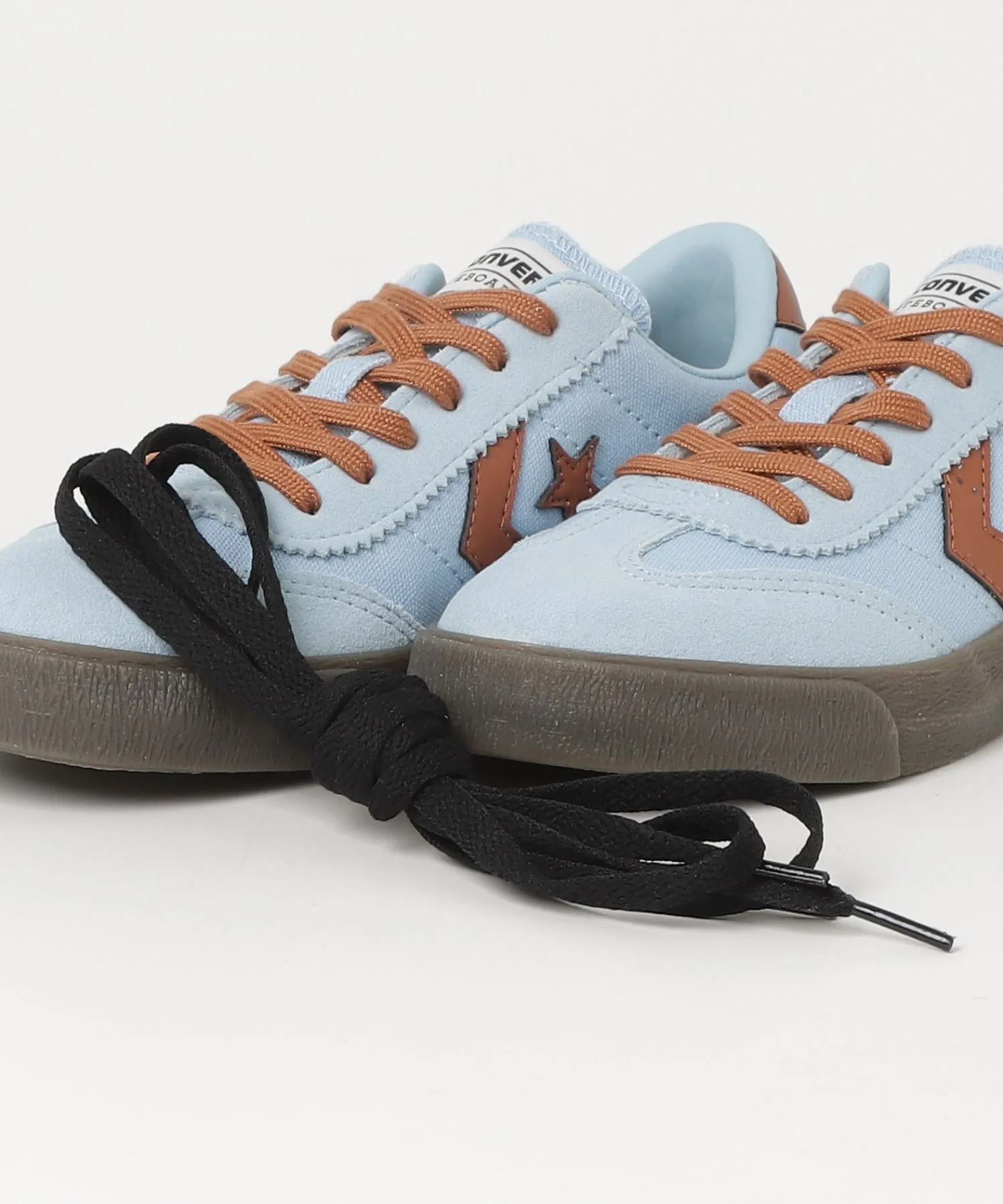 Унисекс кеды из канваса ROADCLASSIC SK OX CONVERSE голубые — фото 4