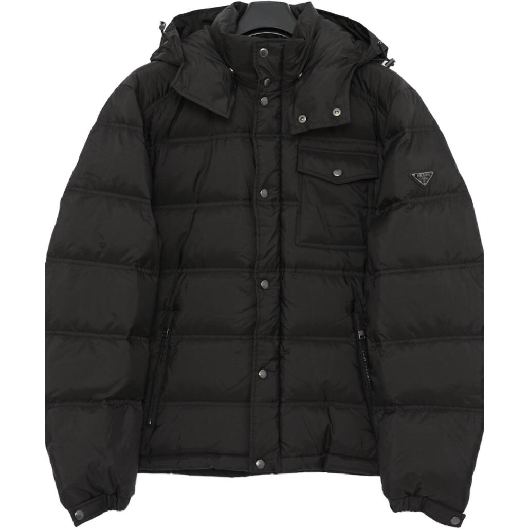 

Пуховик мужской черный Prada, черный