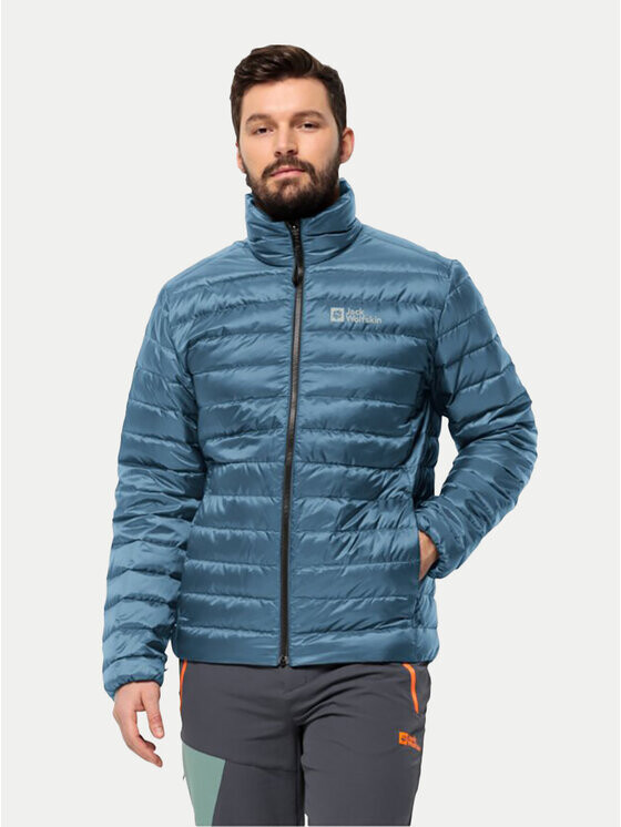 

Пуховик стандартного кроя Jack Wolfskin, синий