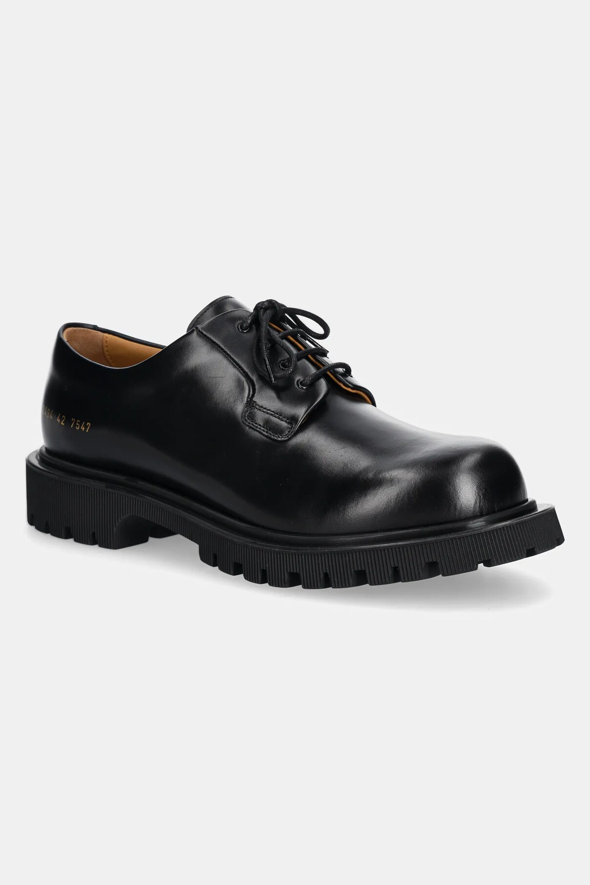 

Толстые кожаные лоферы Derby Common Projects, черный
