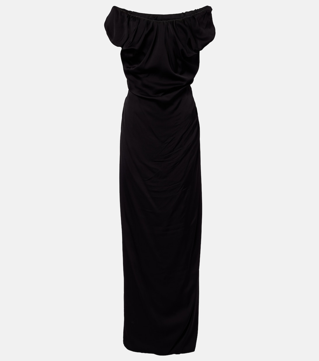 

Длинное платье Ginnie из драпированного джерси Vivienne Westwood, AW-BLACK