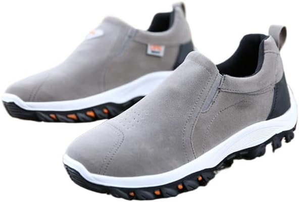 

Мужские легкие модные кроссовки для улицы, удобные на каждый день, без шнурков, для прогулок Hhhchpm, серый