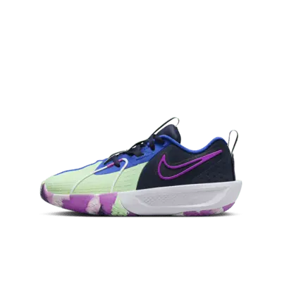 

Кроссовки Nike G.T. Cut 3 SE, цвет Obsidian/Vapor Green/Hyper Royal/Hyper Violet