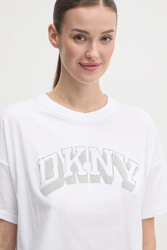 

Футболка из хлопка Dkny, белый