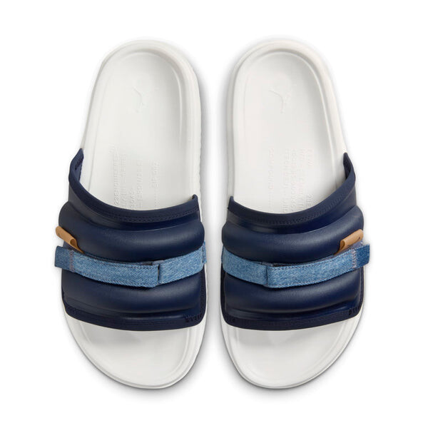 Тапочки air jordan super play slides 'obsidian dutch blue brown' Nike, мультиколор — фото 4
