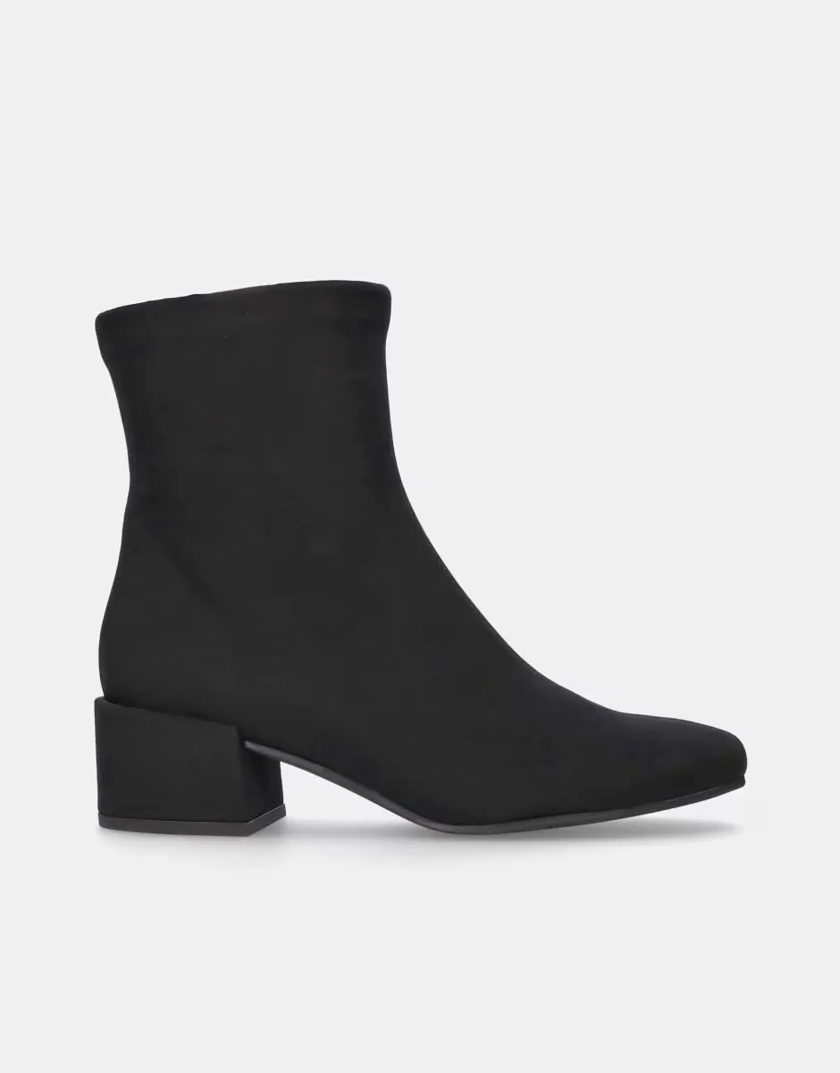 Женские ботильоны из водостойкой эластичной ткани Pretty Ballerinas, черный