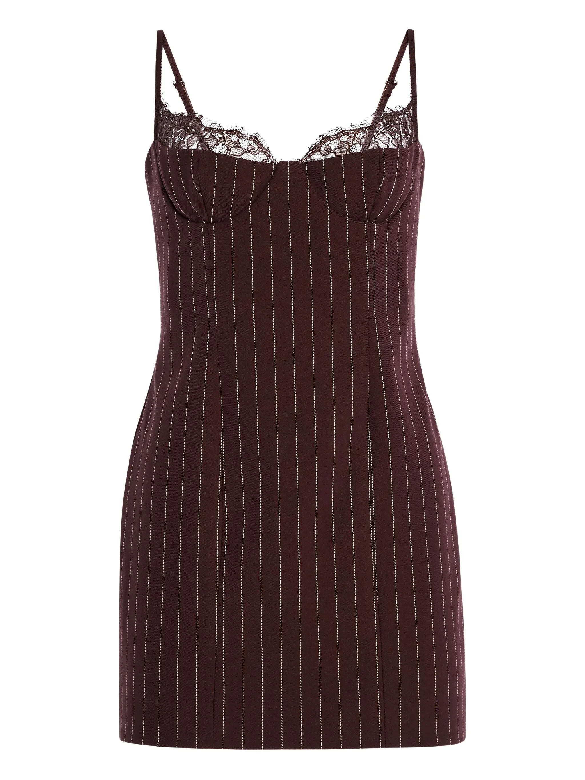 

Платье Brona с кружевом Retrofete, коричневый