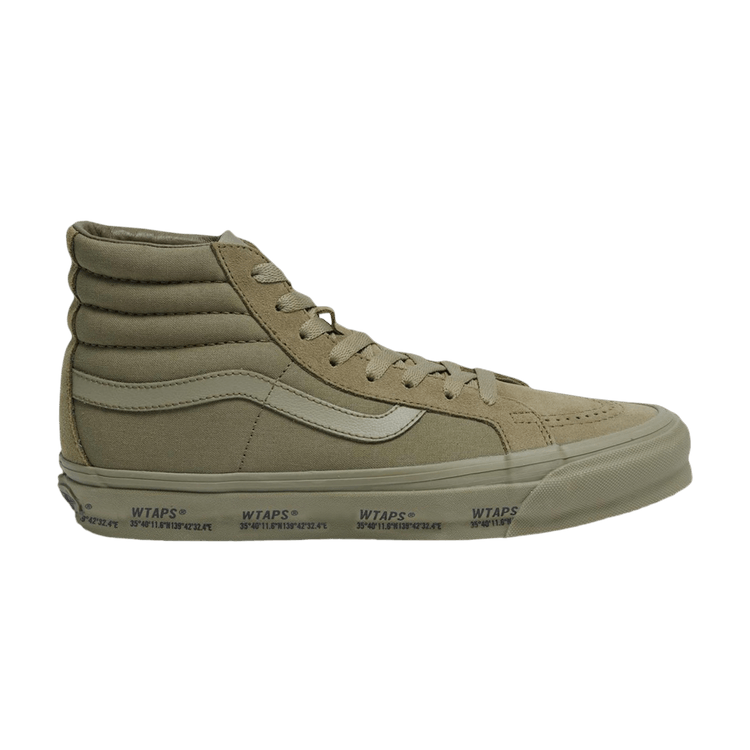 

Кроссовки WTAPS x OG Sk8-Hi LX 'Olive Drab', зеленый