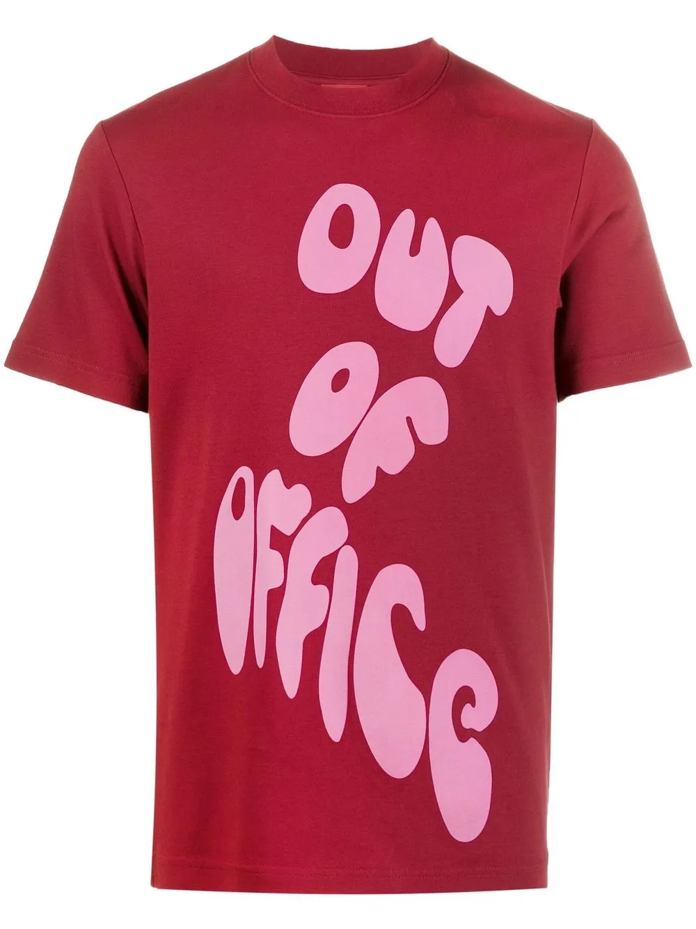 

Футболка Out Of Office из органического хлопка Camper, красный