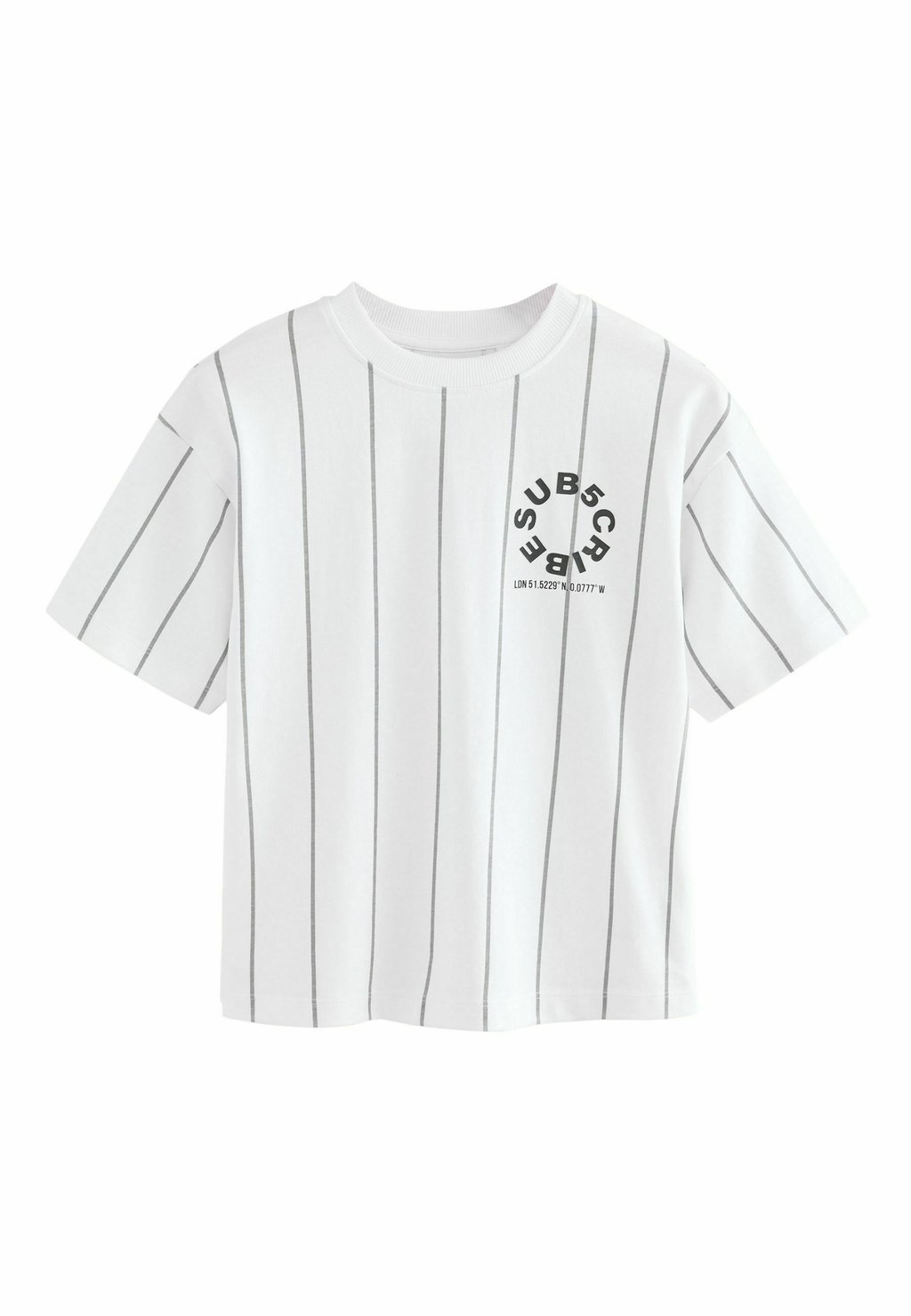 

Футболка с принтом SHORT SLEEVE GRAPHIC STANDARD Next, белый