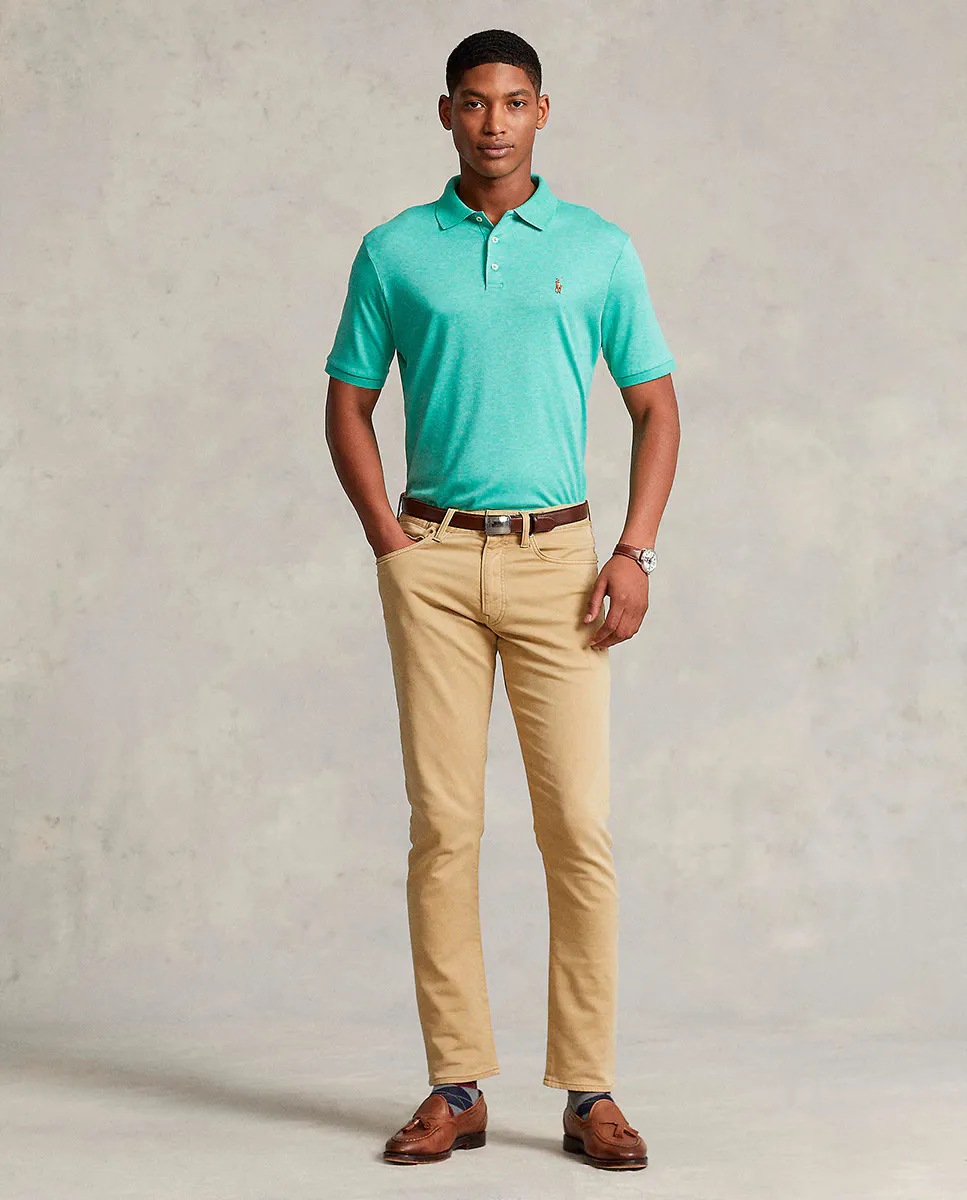 

Sullivan Slim Fit мужские брюки с пятью карманами Polo Ralph Lauren, цвет Camel