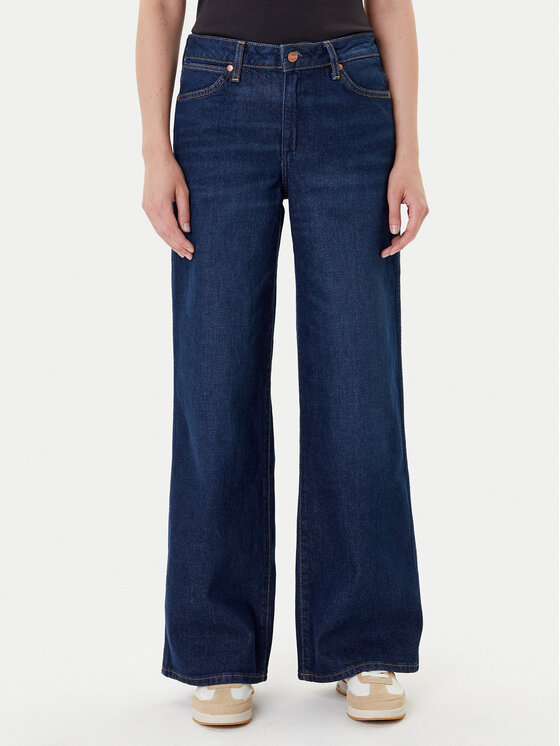 

Джинсы wide leg World Wide 112372996 Wrangler, синий