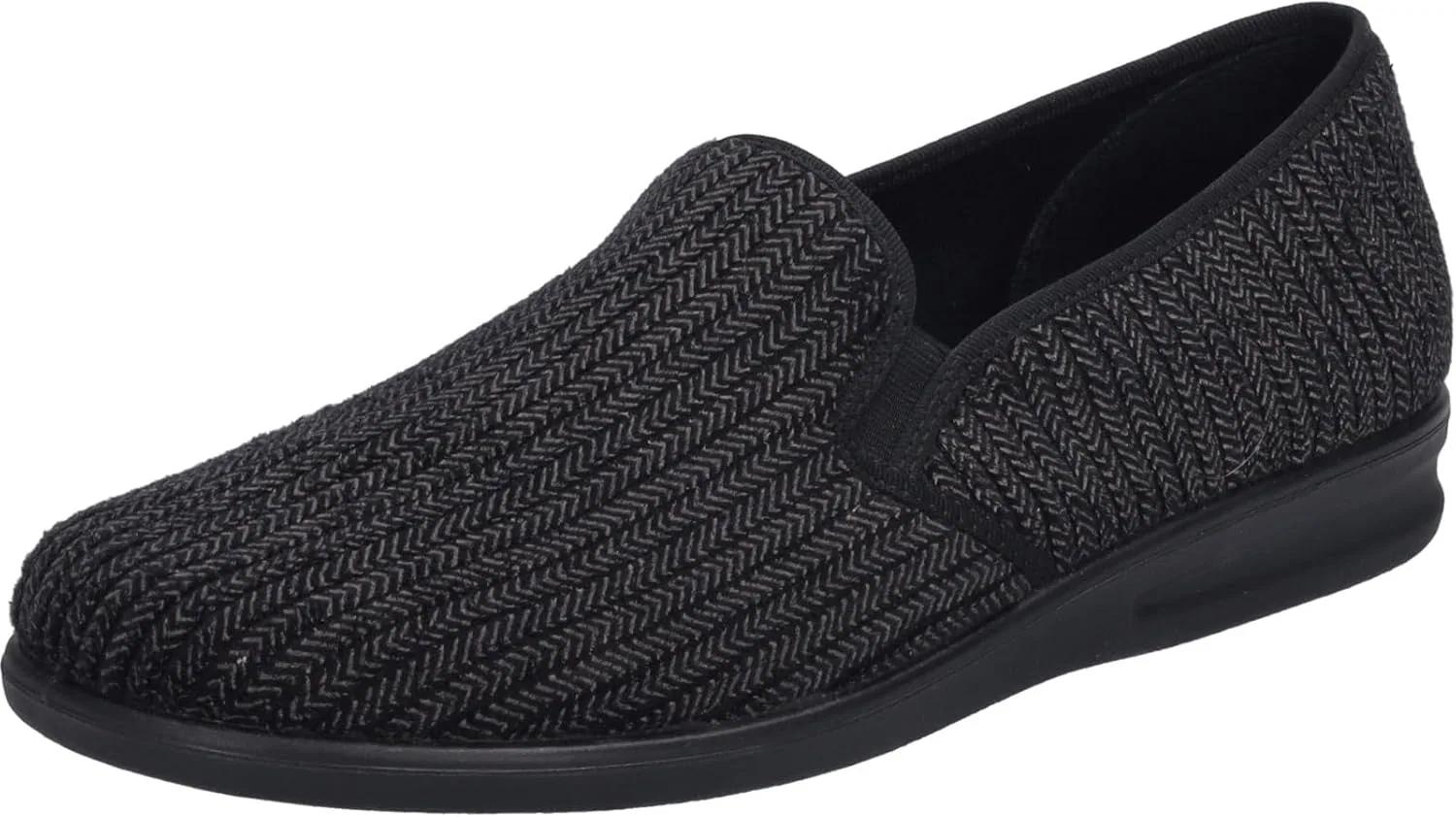 Мужские домашние тапочки Josef Seibel Belfort 122, ширина G (стандартная), Black