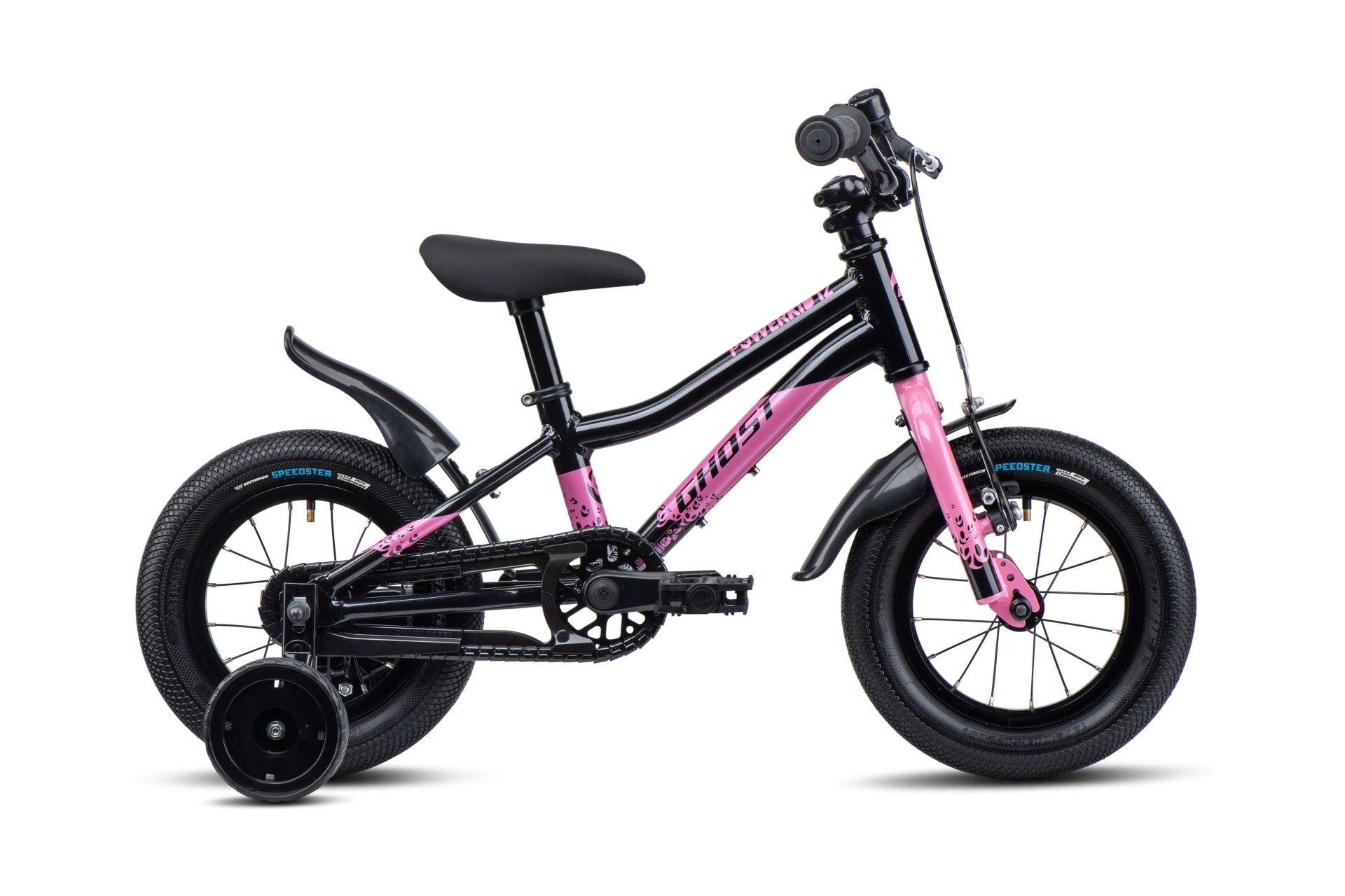 

Детский велосипед Ghost Powerkid 12 - 12 дюймов - Diamant - 2025, цвет Schwarz|metallic black/pearl pink - glossy, Белый, Детский велосипед Ghost Powerkid 12 - 12 дюймов - Diamant - 2025, цвет Schwarz|metallic black/pearl pink - glossy