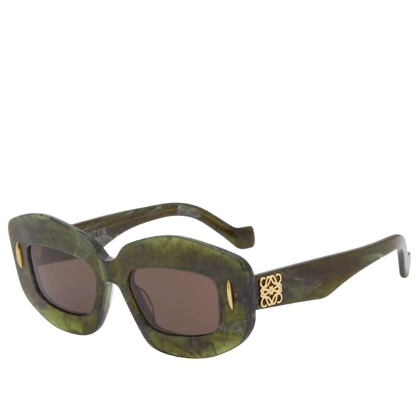 

Солнцезащитные очки с экраном Loewe Eyewear, зеленый