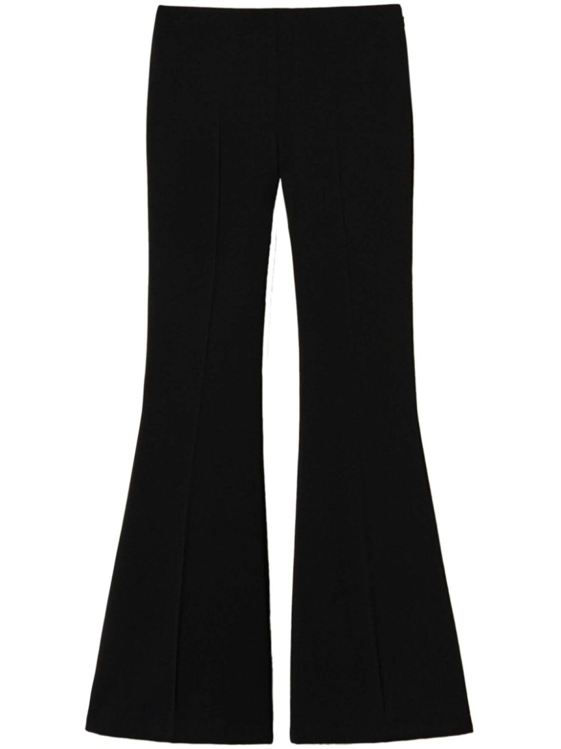 

Расклешенные брюки из крепа TWINSET, черный