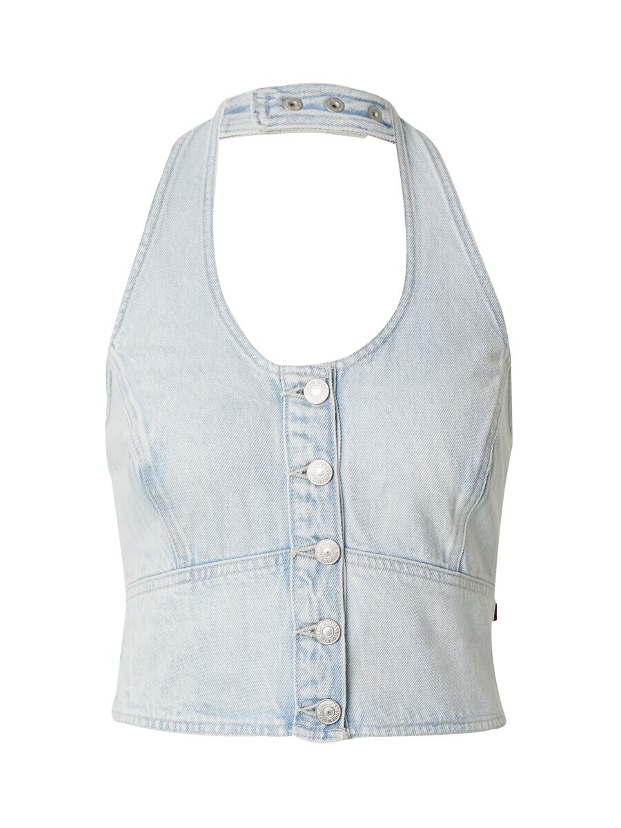 

Укороченный топ LEVI'S Top Janeesah Halter Top, пастельный синий