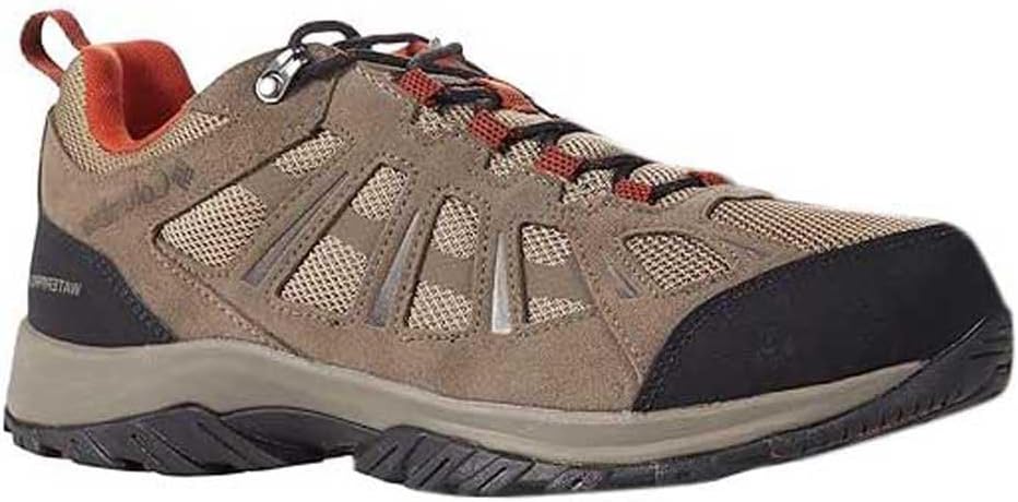 

Columbia мужские Redmond III водонепроницаемые туристические ботинки, Pebble/Dark Sienna