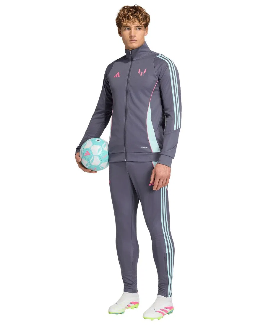 Мужская спортивная куртка Messi Adidas, голубой — фото 2