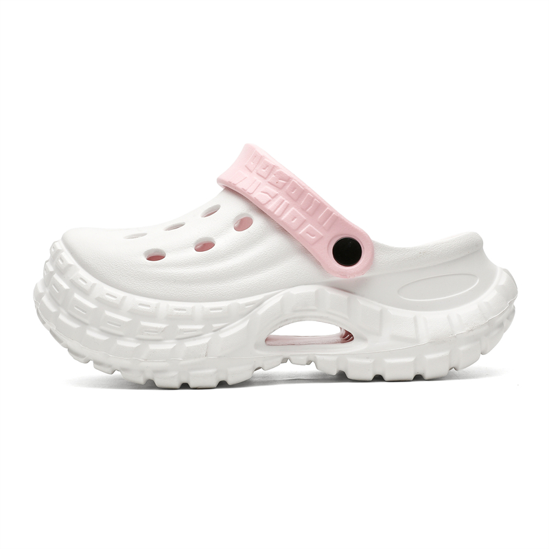 

NANJIREN Клоги унисекс бело-розовые, цвет White Pink