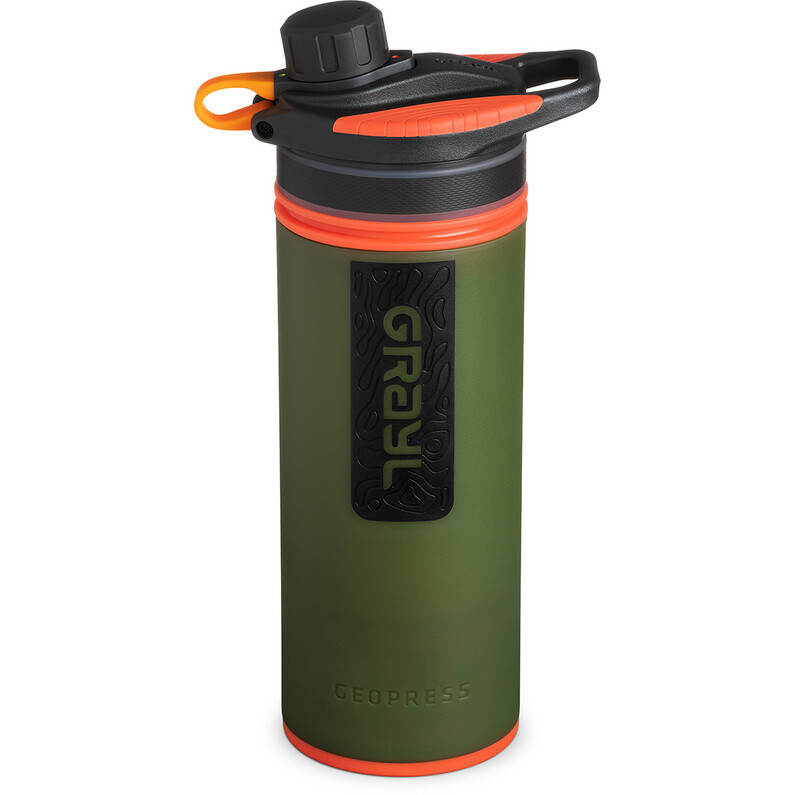 

Бутылка с фильтром для воды Geopress Purifier Grayl, зеленый